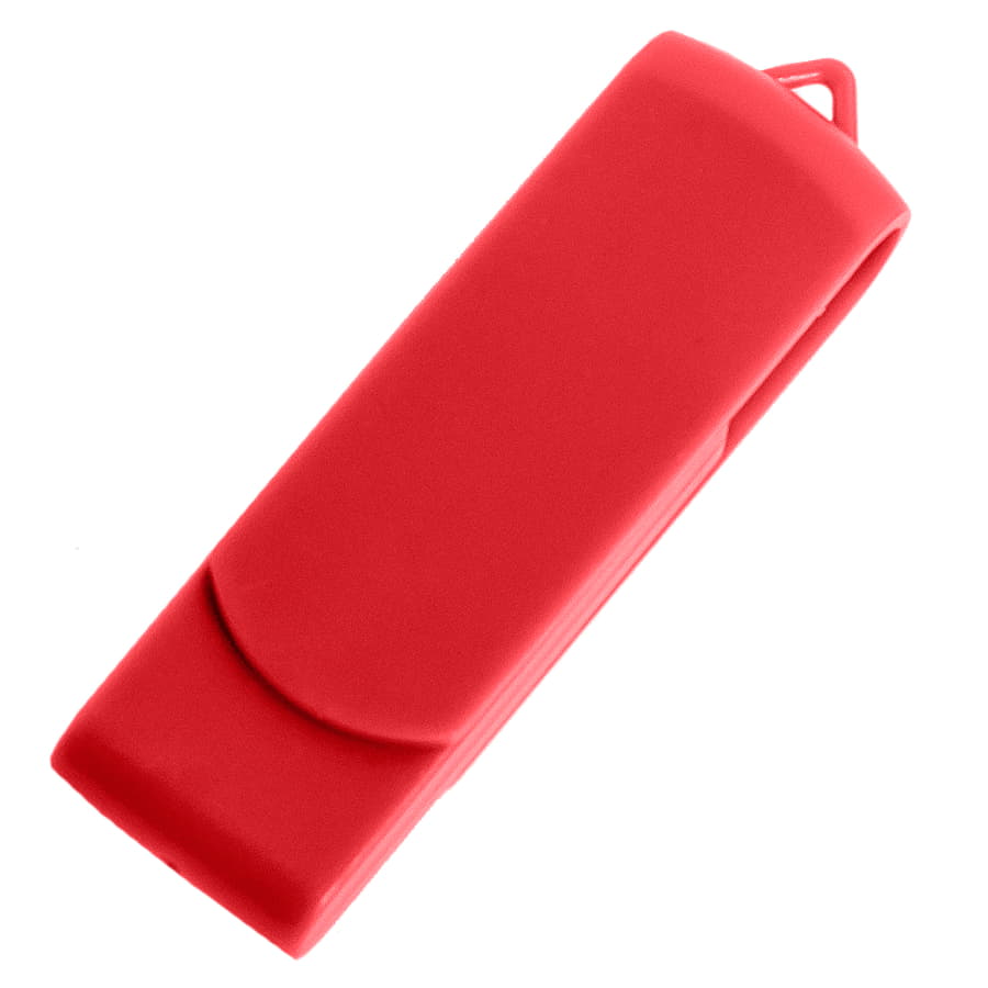 USB flash-карта SWING (8Гб), белый, 6,0х1,8х1,1 см, пластик