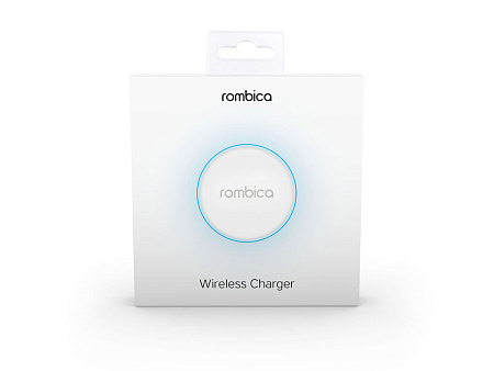 Беспроводное зарядное устройство NEO Core Quick c быстрой зарядкой с логотипом Rombica