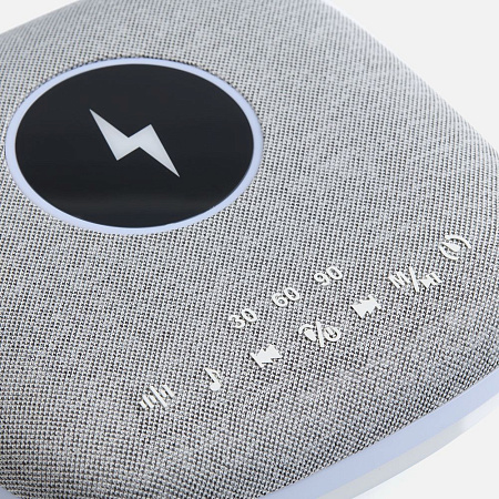 Bluetooth-колонка с беспроводной зарядкой и подсветкой Terrafonic