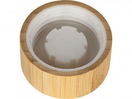 Бутылка из переработанного пластика rPET Kato Bamboo с бамбуковой крышкой, 500 мл