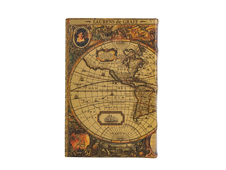 Подарочная коробка Карта мира L