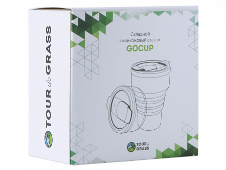 Силиконовый складной стакан GoCup