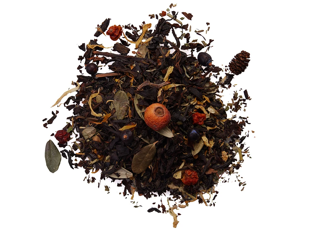 Чай черный с мятой и мелиссой, серия Herbalis