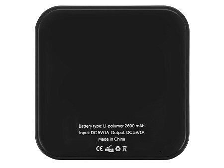 Внешний аккумулятор Квадрум, 2600 mAh
