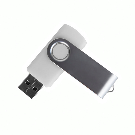 USB flash-карта DOT (16Гб), зеленый, 5,8х2х1,1см, пластик, металл