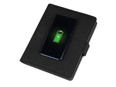 Органайзер с беспроводной зарядкой Powernote, 5000 mAh