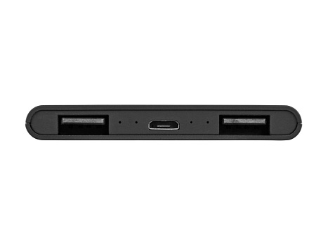 Внешний аккумулятор с подсветкой логотипа Faros, soft-touch, 4000 mAh