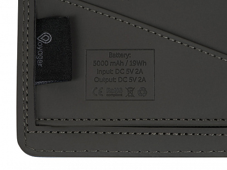 Органайзер с функцией беспроводной зарядки Manner, 5000 mAh