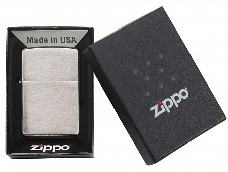 Зажигалка ZIPPO Classic с покрытием Brushed Chrome Зажигалка ZIPPO Classic с покрытием Brushed Chrome