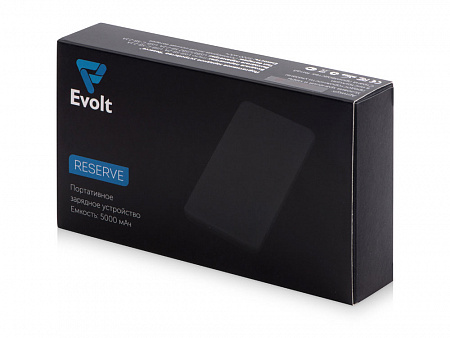 Внешний аккумулятор Reserve с USB Type-C, 5000 mAh