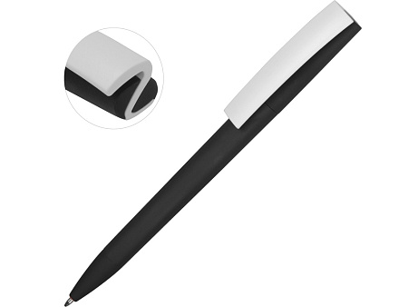 Ручка пластиковая soft-touch шариковая Zorro Ручка пластиковая soft-touch шариковая Zorro