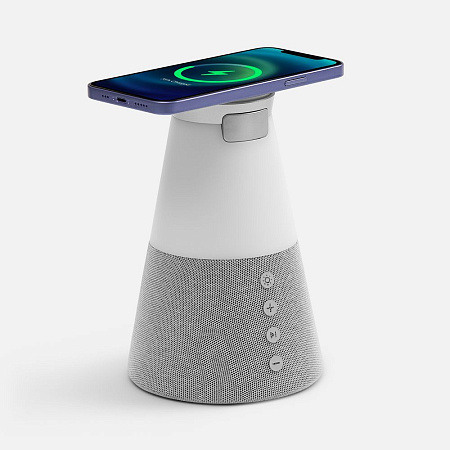 Bluetooth-колонка с беспроводной зарядкой и подсветкой Cone Sonance Bluetooth-колонка с беспроводной зарядкой и подсветкой Cone Sonance