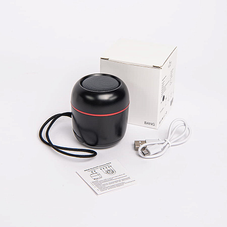 Портативная mini Bluetooth-колонка Sound Burger "Bang" белая