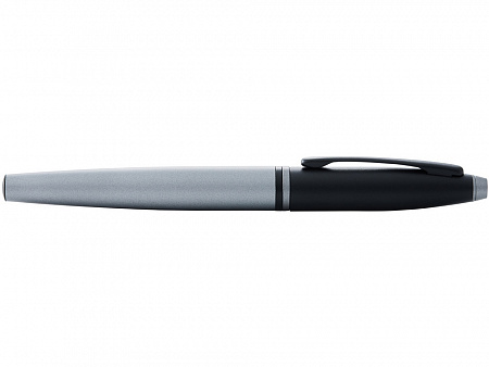 Ручка перьевая Calais Matte Gray and Black Lacquer, перо F