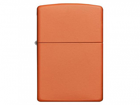 Зажигалка ZIPPO Classic с покрытием Orange Matte