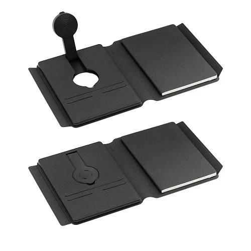 Папка А5 с беспроводным (10W) зарядным устройством 5000 mAh, с MagSafe и блокнотом