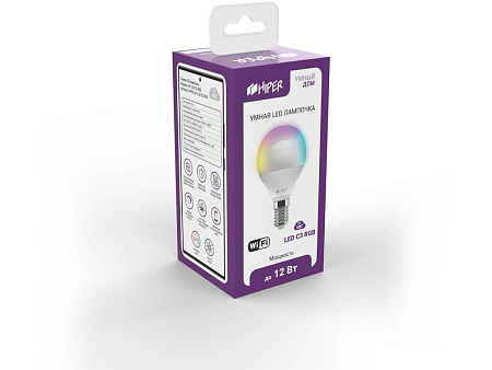 Умная LED лампочка IoT LED C3 RGB