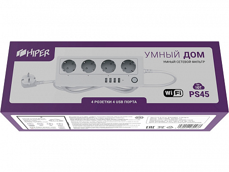 Умный сетевой фильтр IoT PS45