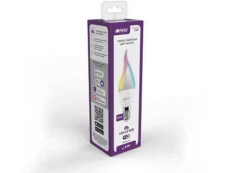 Умная LED лампочка IoT LED C2 RGB