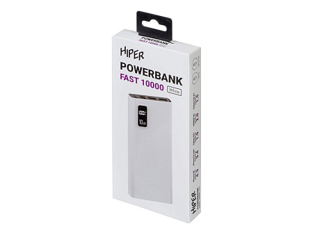 Портативный внешний аккумулятор FAST, 10000 mAh