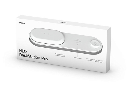 Беспроводное зарядное уcтройство 4-в-1 NEO DeskStation Pro