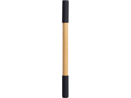 Вечный карандаш и ручка из бамбука Black bamboo