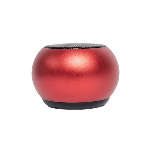 Портативная mini Bluetooth-колонка Sound Burger "Ellipse" серебро