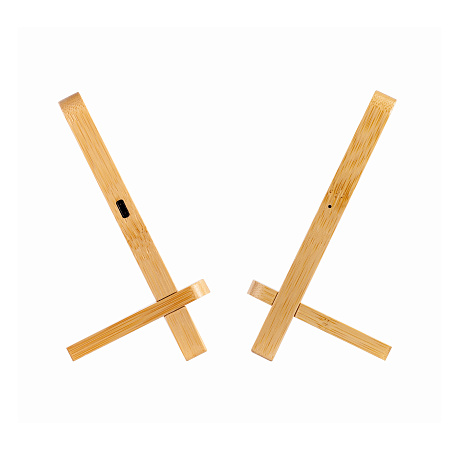 Складная беспроводная (15W) зарядная станция "Puzzle" с подсветкой логотипа