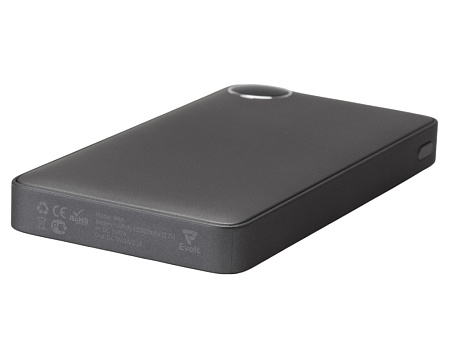 Внешний аккумулятор Mild, металлик soft-touch, 10 000 mAh