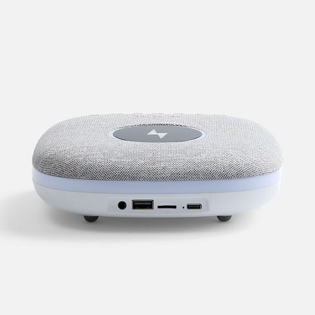 Bluetooth-колонка с беспроводной зарядкой и подсветкой Terrafonic