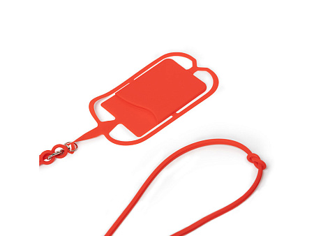 Силиконовый шнурок DALVIK с держателем мобильного телефона и карт